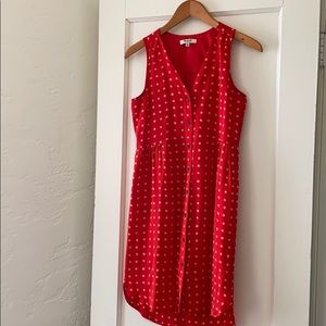 Madewell Silk Waterflower dress
